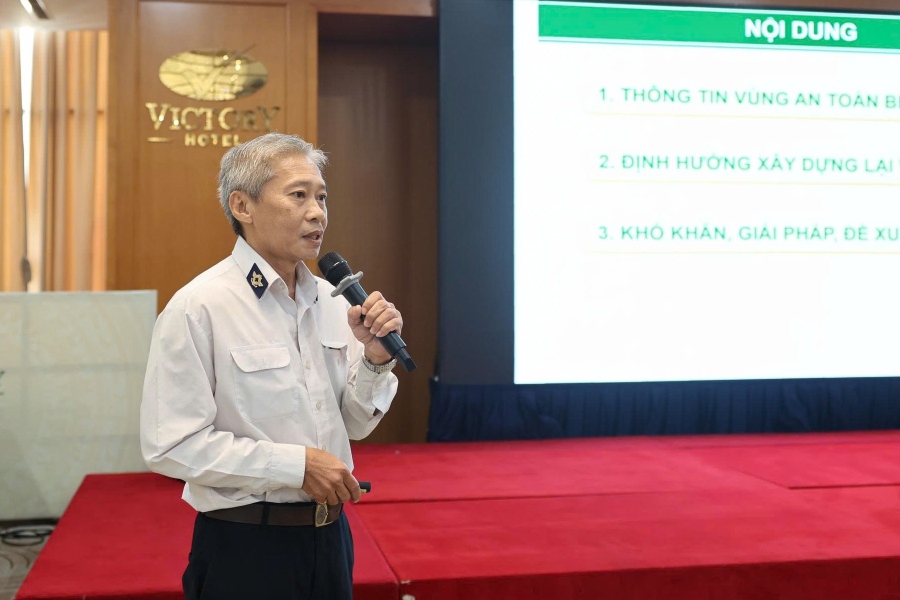 Representatives of the Department of Animal Husbandry and Veterinary Medicine of Ho Chi Minh City spoke at the workshop to strengthen the prevention of rabies in humans and animals. Photo: Thanh An