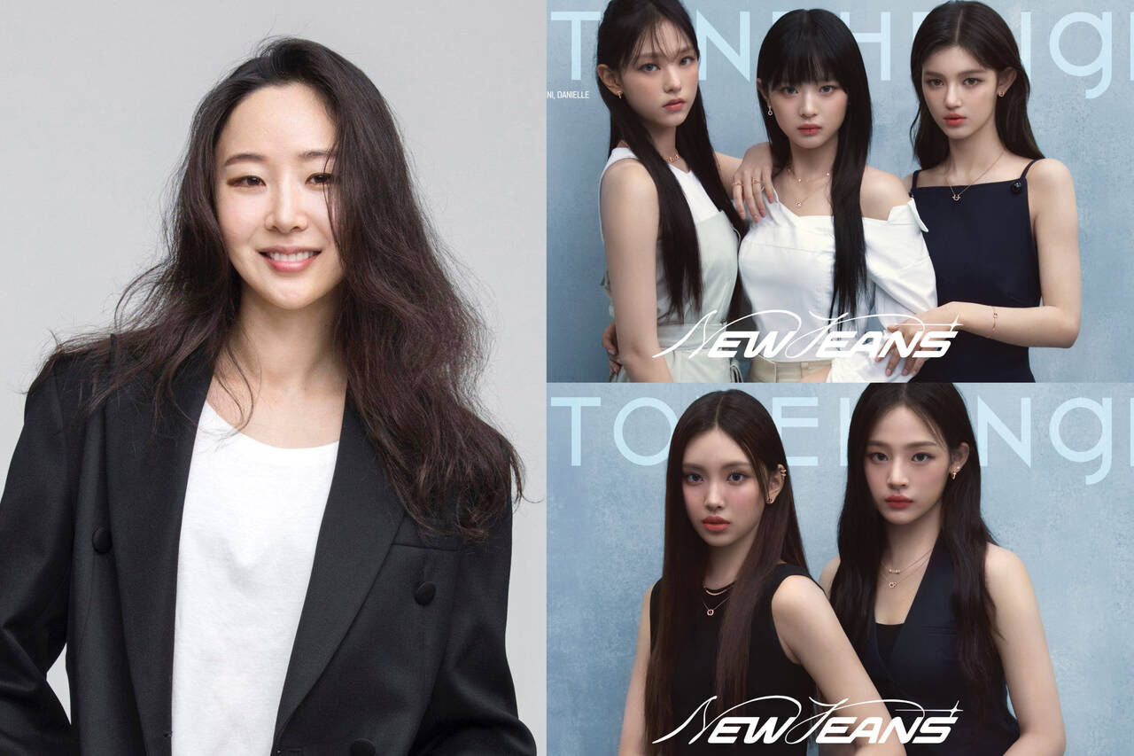 La ex CEO de ADOR Min Hee Jin fue una vez la productora principal del grupo NewJeans. Foto: Lotte