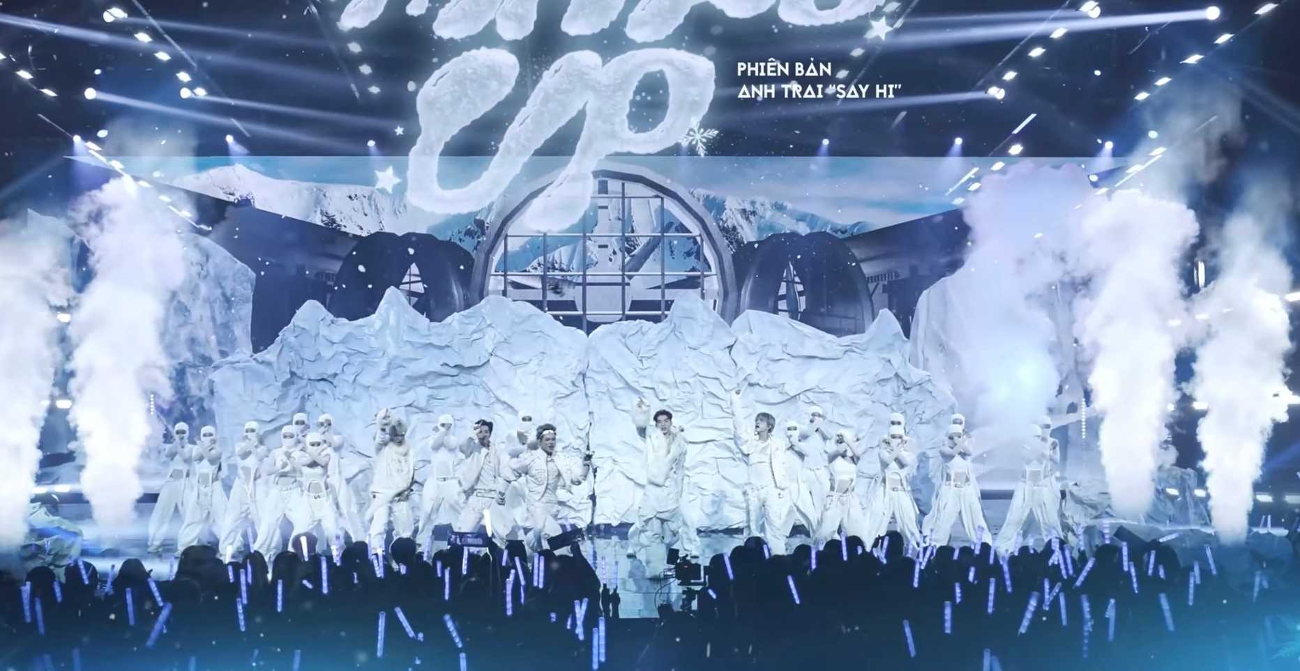 El grupo Anh trai say hi llama la atencion. Foto: VieON.