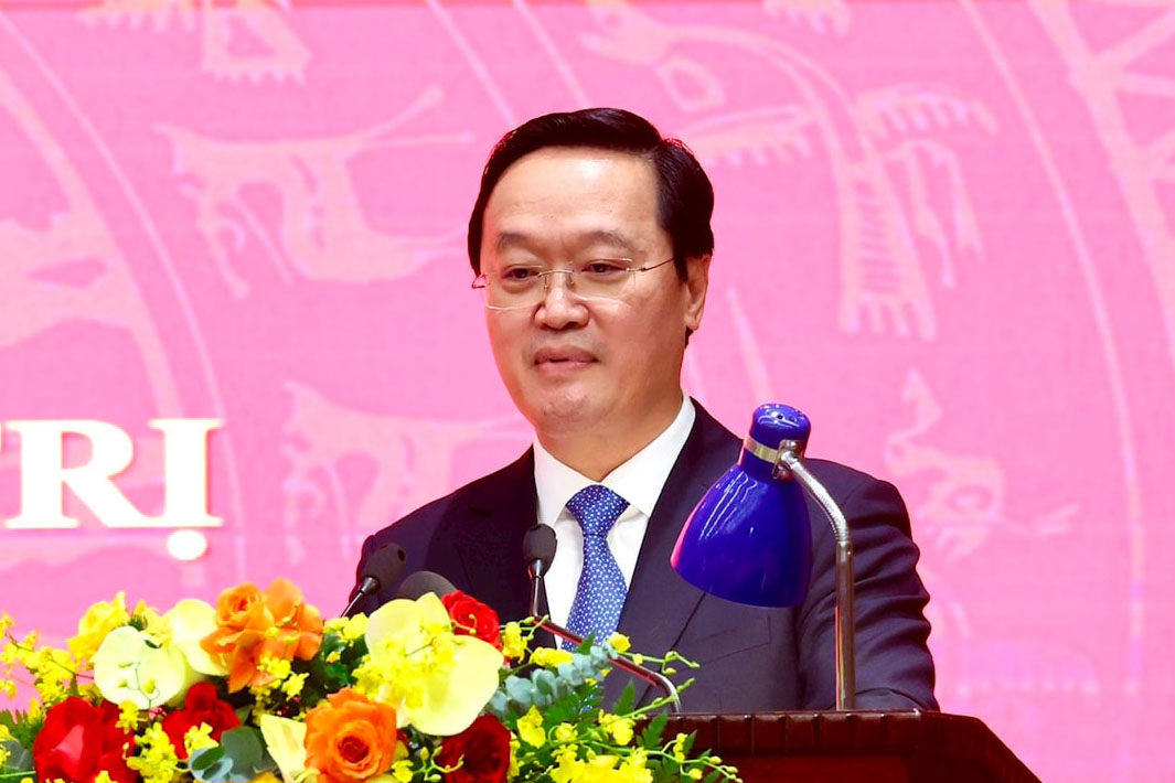 Mr. Nguyen Duc Trung - new Chairman of Hanoi People's Committee. Photo: Viet Thanh