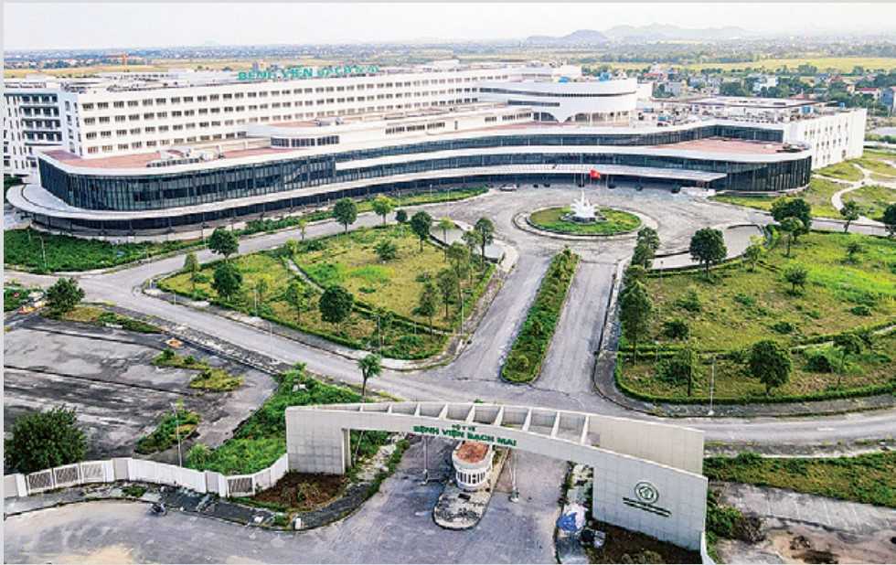 ニンビンのバックマイ病院施設2のパノラマビュー。写真: グエン・チュオン