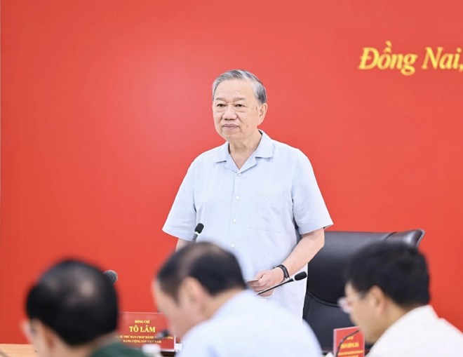 Genel Sekreter Dong Nai'nin önerilerini kabul etti.