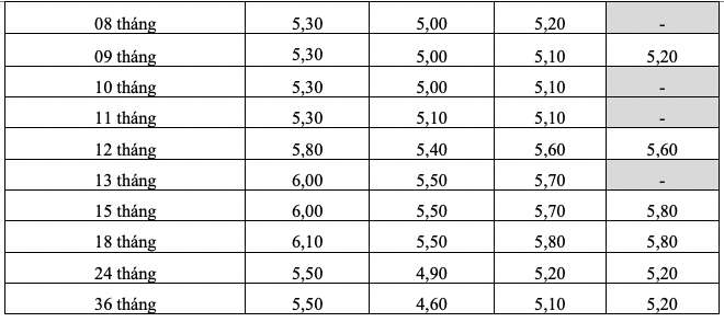 Bieu lai suat tiet kiem online HDBank. Anh: HDBank  