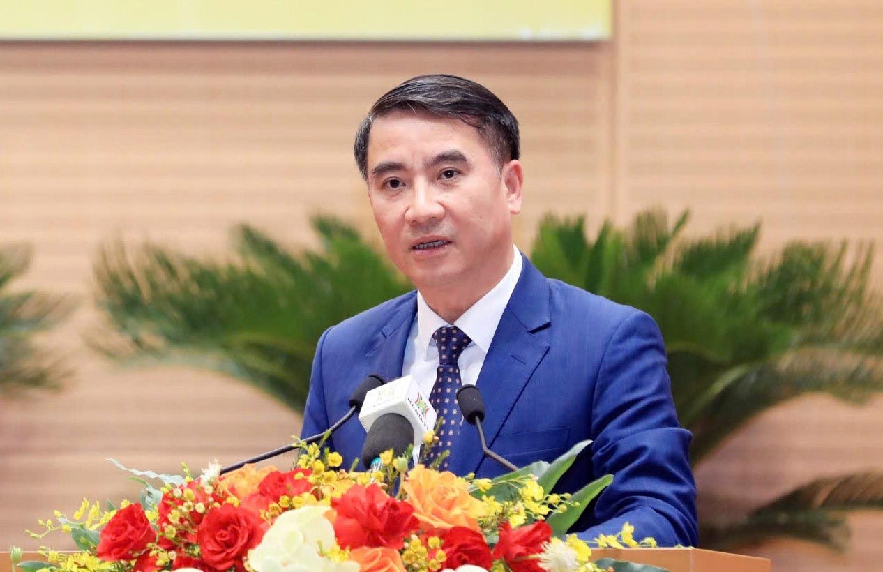New Vice Chairman of Hanoi People's Committee Nguyen Xuan Luu. Photo: Viet Thanh
