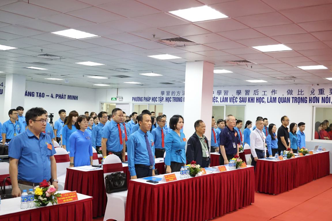 Cac dai bieu tham du dai hoi. Anh: Quyet Chien 