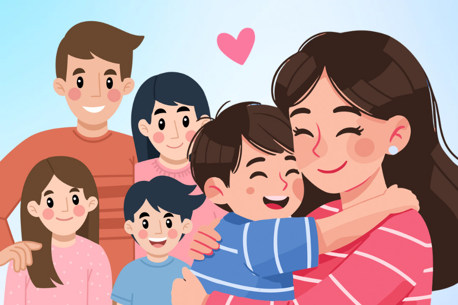 Adversity is a turbulent transition period for both children and parents. Graphics: Thien Nhan