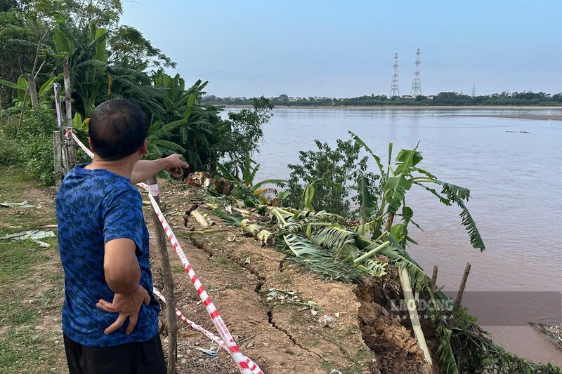 La Subdireccion de Recursos Hidricos y Recursos Acuaticos de la provincia de Phu Tho acaba de aprobar los resultados de la designacion de licitacion para 4 paquetes de licitacion del proyecto de dragado y tratamiento de deslizamientos de tierra. Foto: To Cong.