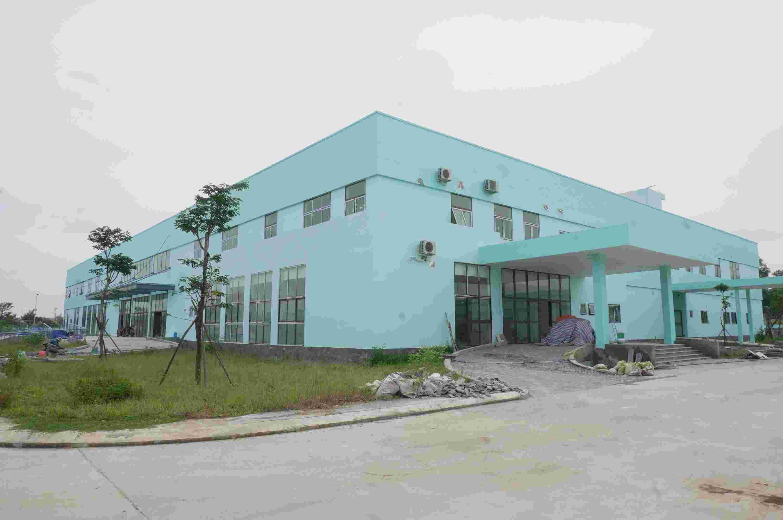 The Son Tinh Medical Center project will be completed on December 15, 2025. Photo: Vien Nguyen