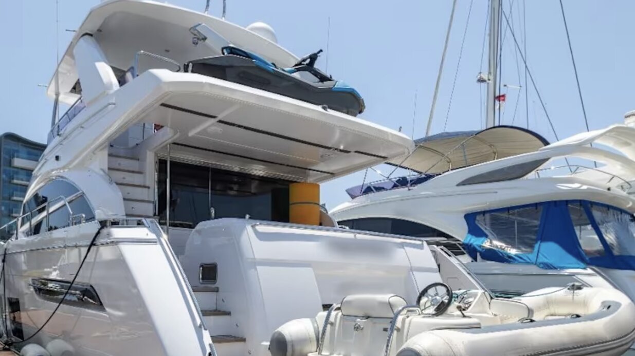 Du thuyen cua Chen Zhi o Singapore bi canh sat tich thu. Anh: Singapore Police Force