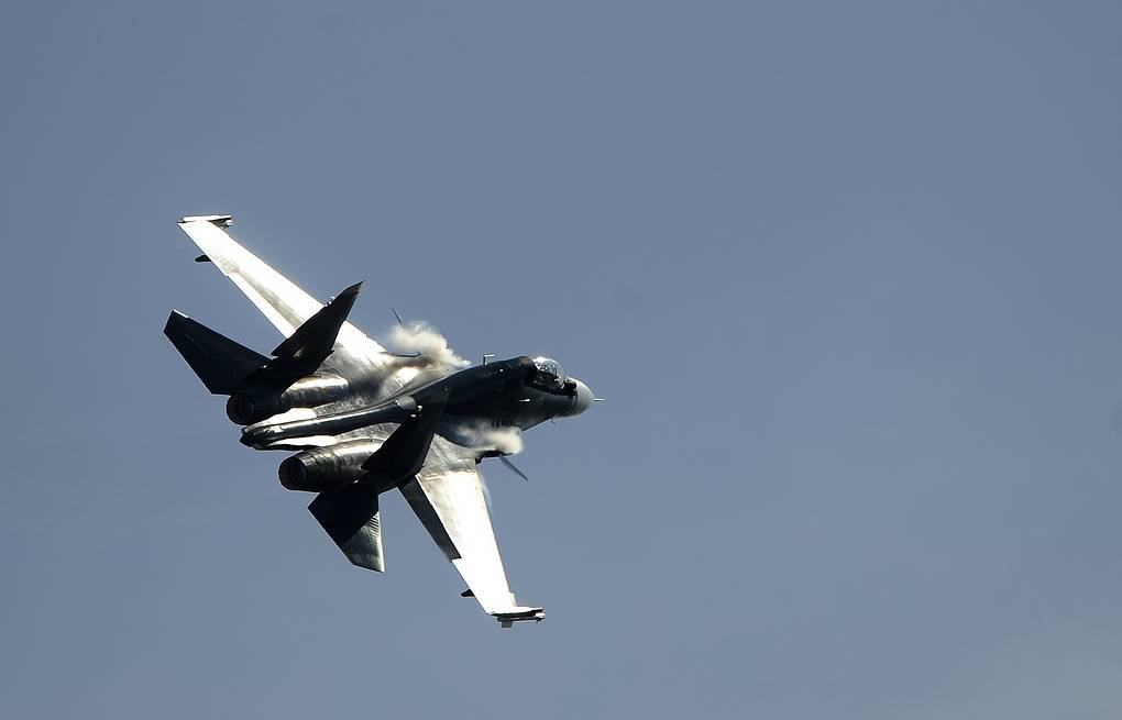 Russia's Su-30 fighter jet. Photo: TASS
