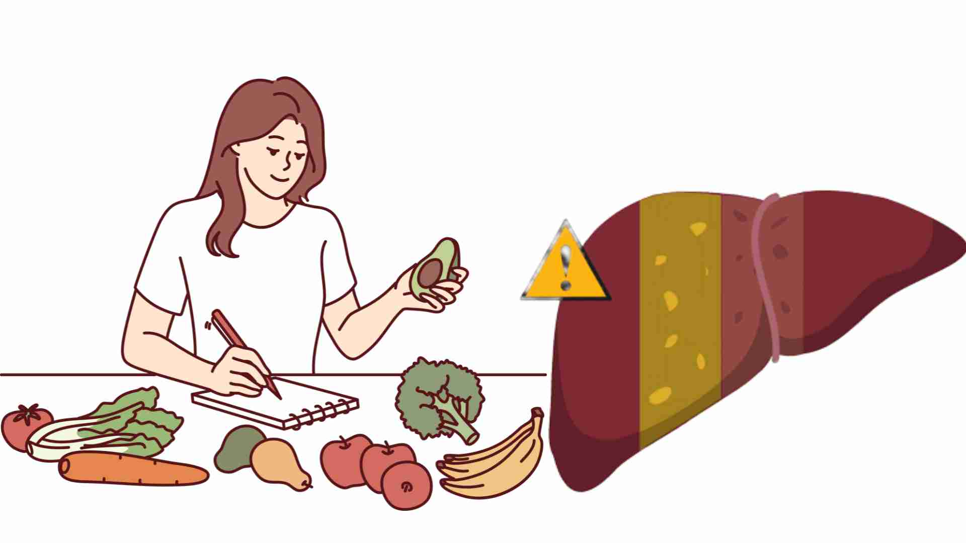 Eating and drinking affect the liver and blood sugar. Graphics: Ha May