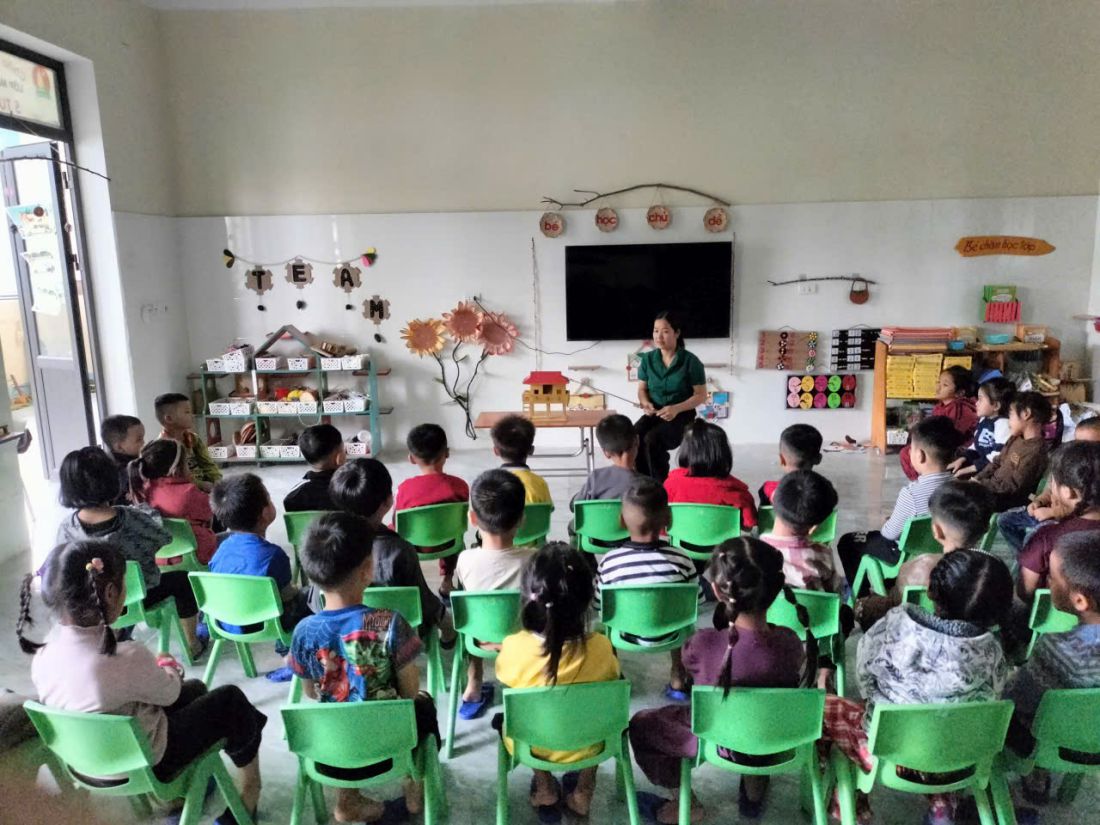 Co Nhiem la tam guong no luc vuot kho de gan bo voi nghe giao. Anh: Tran Tuan