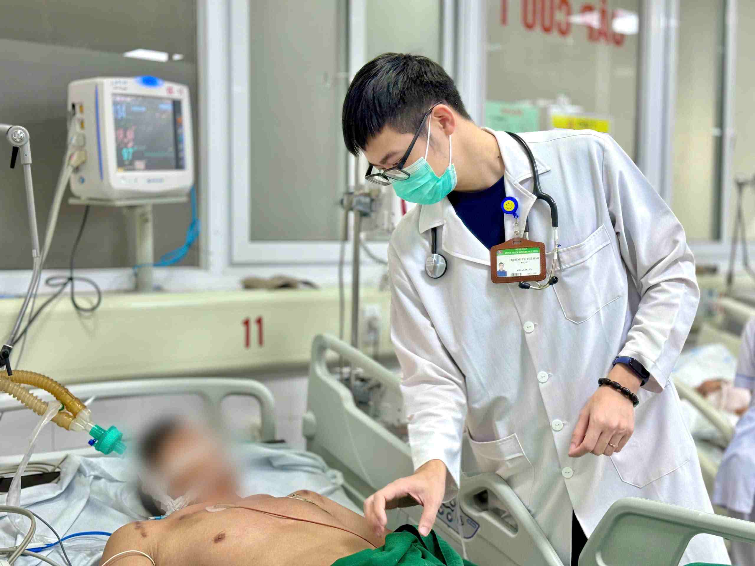 A young man developed rabies after 6 months of being bitten by a dog. Photo: Thanh Dang