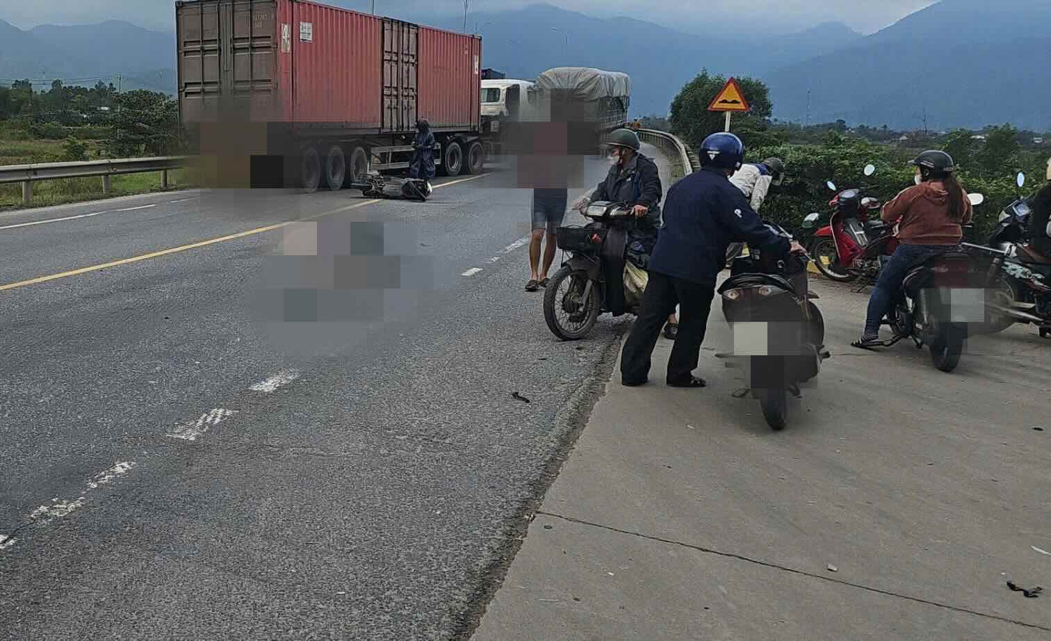 The scene of the accident that killed 2 people. Photo: Q. An.