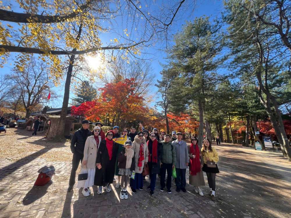 Chien dich hop tac quang ba du lich Han Quoc giua Vietravel va Tong Cuc Du lich Han Quoc tai Viet Nam (KTO). Anh: Vietravel