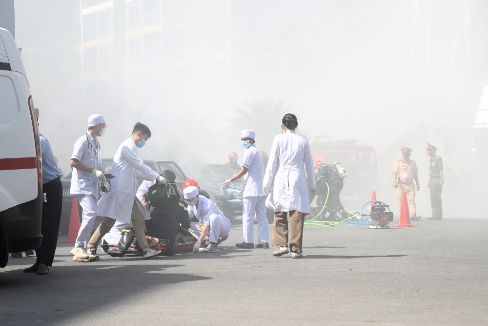 Khoi gia dinh lan day dac tu tang ham len cac tang tren cua khoi nha GH1–GH6. Ảnh: Linh Tran