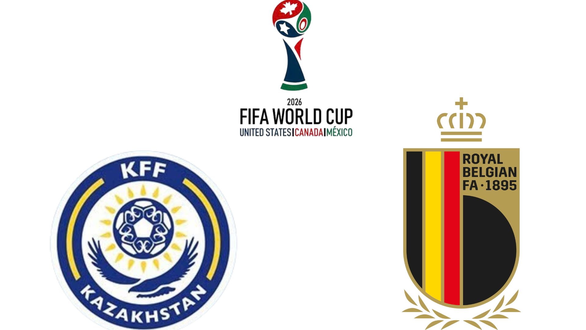 Kazakhstan faced Belgium in the 2026 World Cup qualifiers. Graphics: Van An