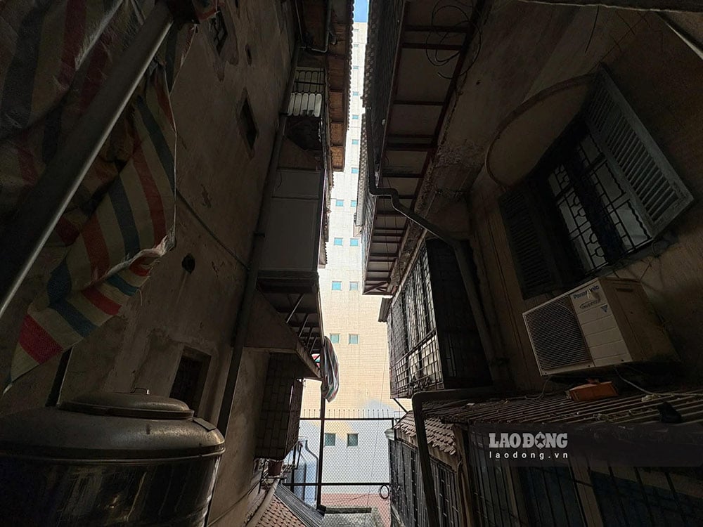 Chung cu cu coi noi, bien dang ve cau truc kien truc. Anh: Thuy Huyen