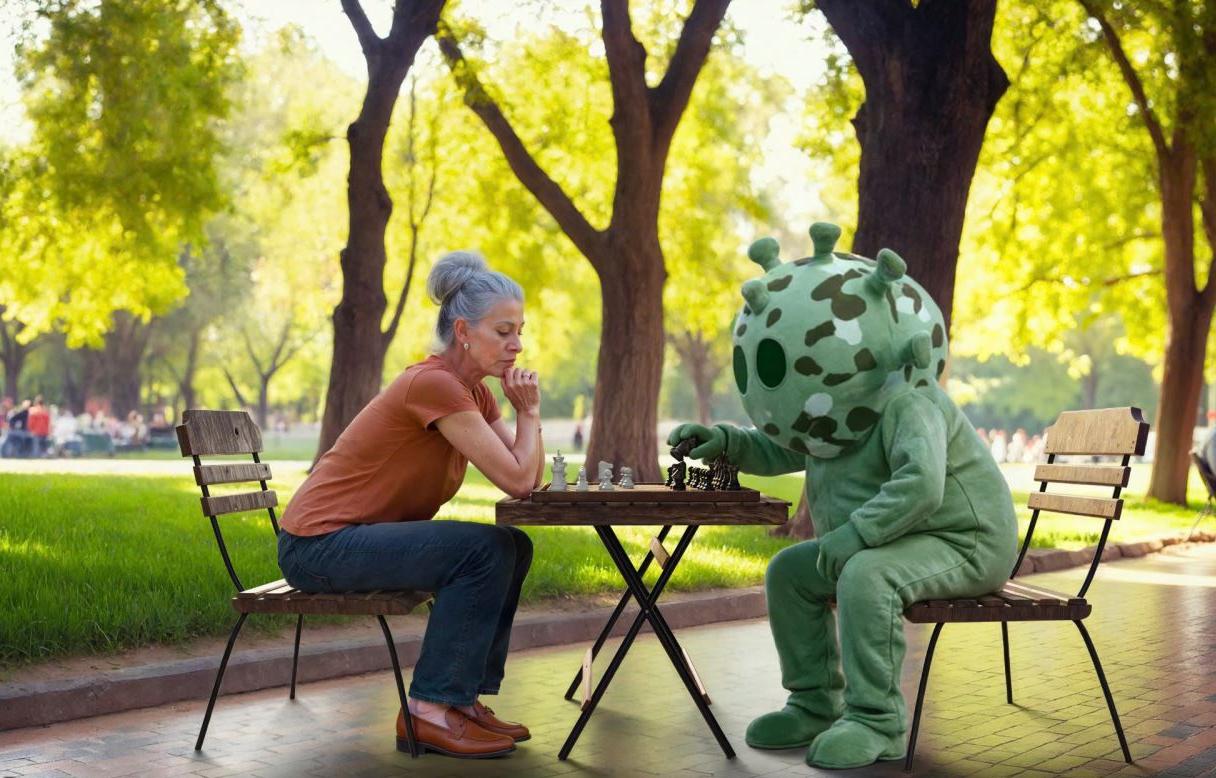 Elderly people with underlying diseases are easily subjective towards RSV virus. Photo: GSK