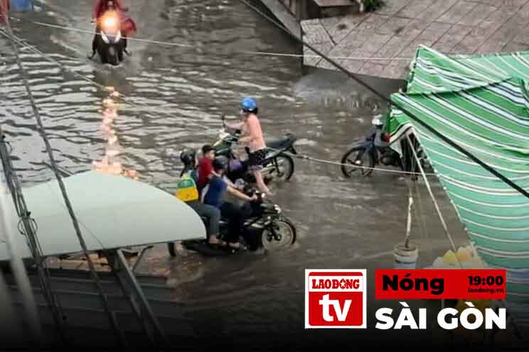 사이공 핫 뉴스: 주거 지역에서 며칠 동안 물에 잠겨 빠지지 않아