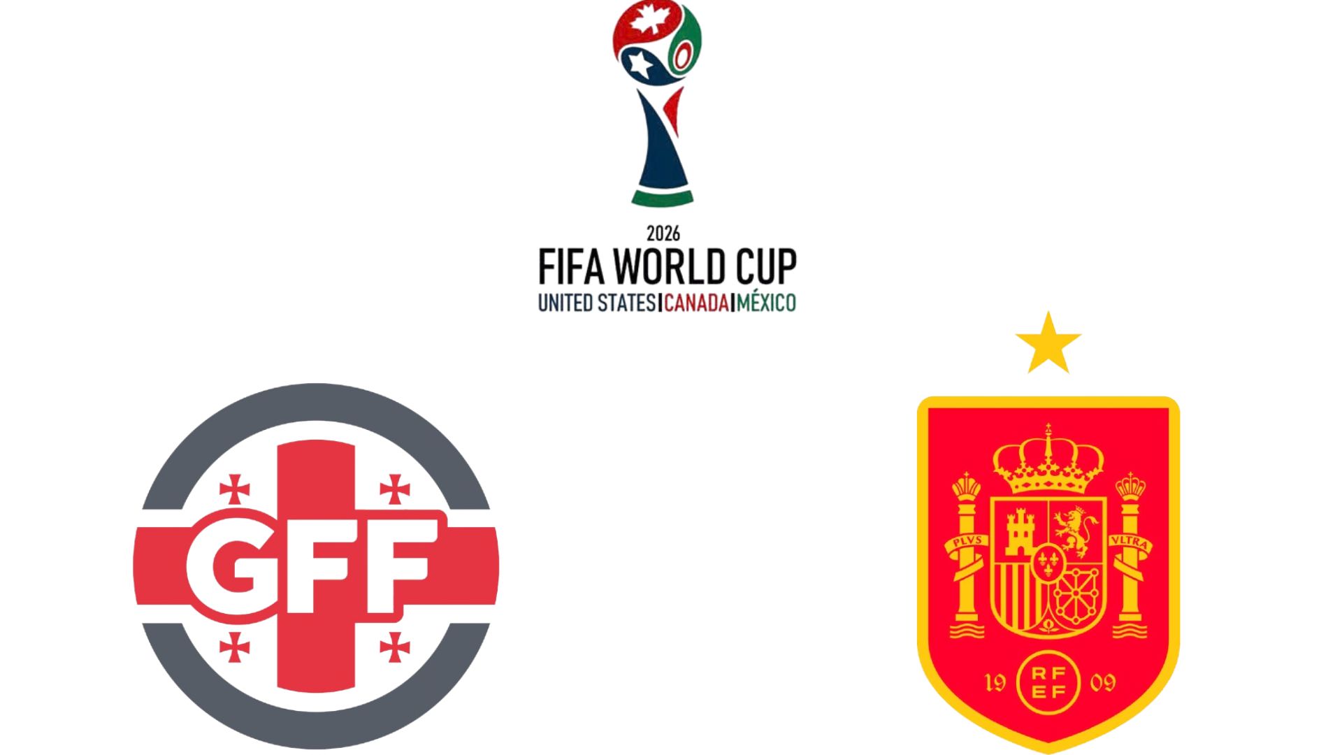 Georgia faced Spain in the 2026 World Cup qualifiers. Graphics: Van An