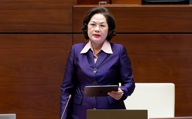 Thong doc Ngan hang Nha nuoc Nguyen Thi Hong 