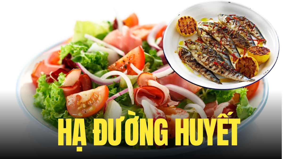 Lower blood sugar thanks to dishes rich in omega 3, vitamins, sold on the market. Graphics: Tra My