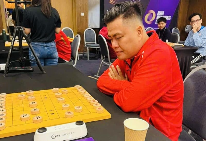 체스 선수 Lai Ly Huynh은 2025년 아시아 지적 체육 대회 체스 속기 종목에서 4위를 차지했습니다. 사진: 베트남 체스 연맹