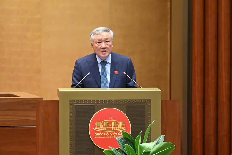 Deputy Prime Minister Nguyen Hoa Binh said that it is necessary to proactively refute bad, toxic, untrue information that causes division about the election. Photo: Quochoi.vn