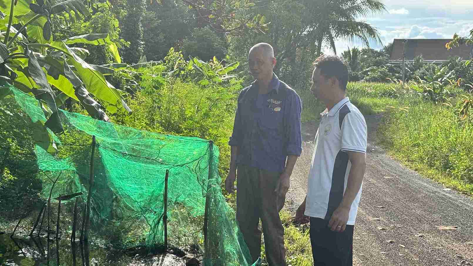 Ong Tran Van Cau mong muon dia phuong quan tam den chat luong y te, giao duc cho nguoi dong bao dia phuong. Anh: Bao Lam
