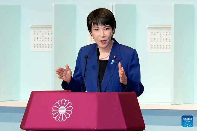 New Japanese Prime Minister Sanae Takaichi. Photo: Xinhua