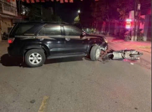 Before the accident. Photo: Hai Phong City Traffic Safety Committee