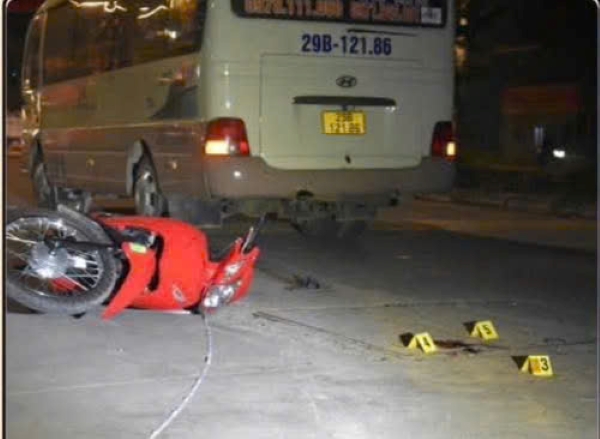 Before the accident. Photo: Hai Phong City Traffic Safety Committee