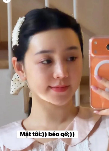 Quynh Kool dang anh can mat. Anh cat tu video