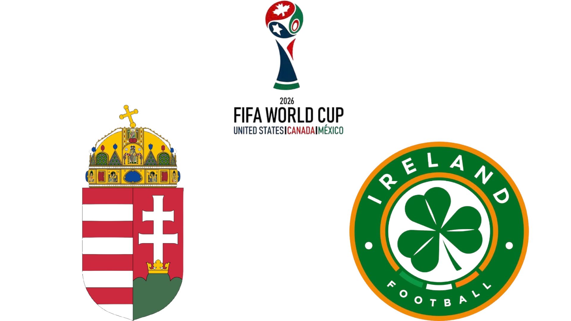 Hungria se enfrenta a Irlanda en la fase de clasificacion para la Copa Mundial de 2026. Grafico: Van An