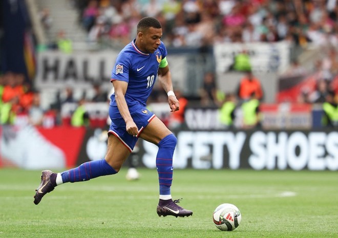 Mbappe y sus compañeros de equipo estan seguros de un lugar en la Copa Mundial de 2026. Foto: AFP