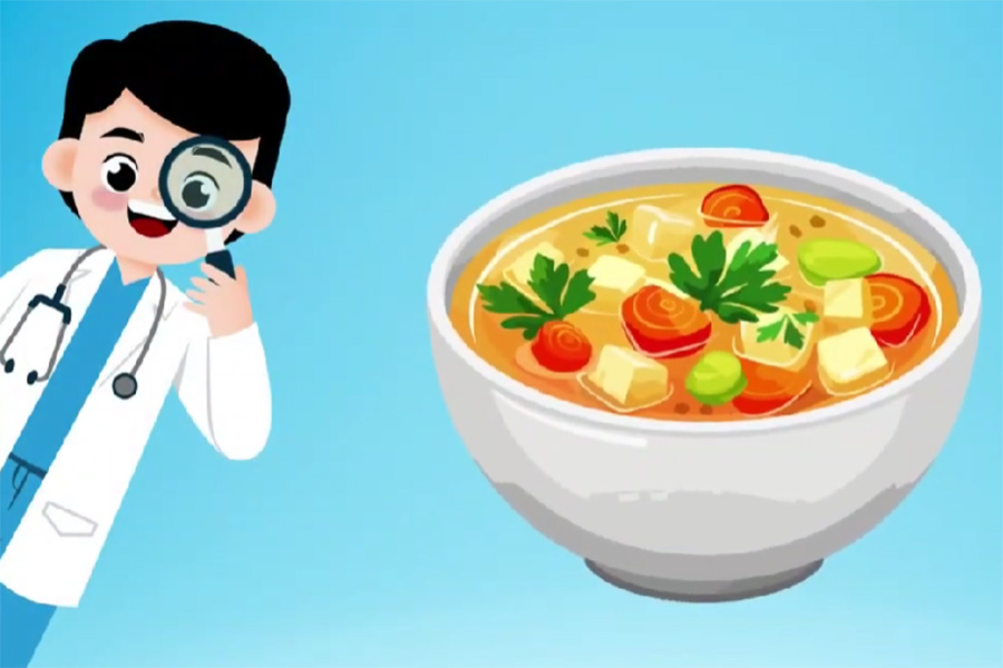 Eating soup incorrectly and at the wrong time can harm your health