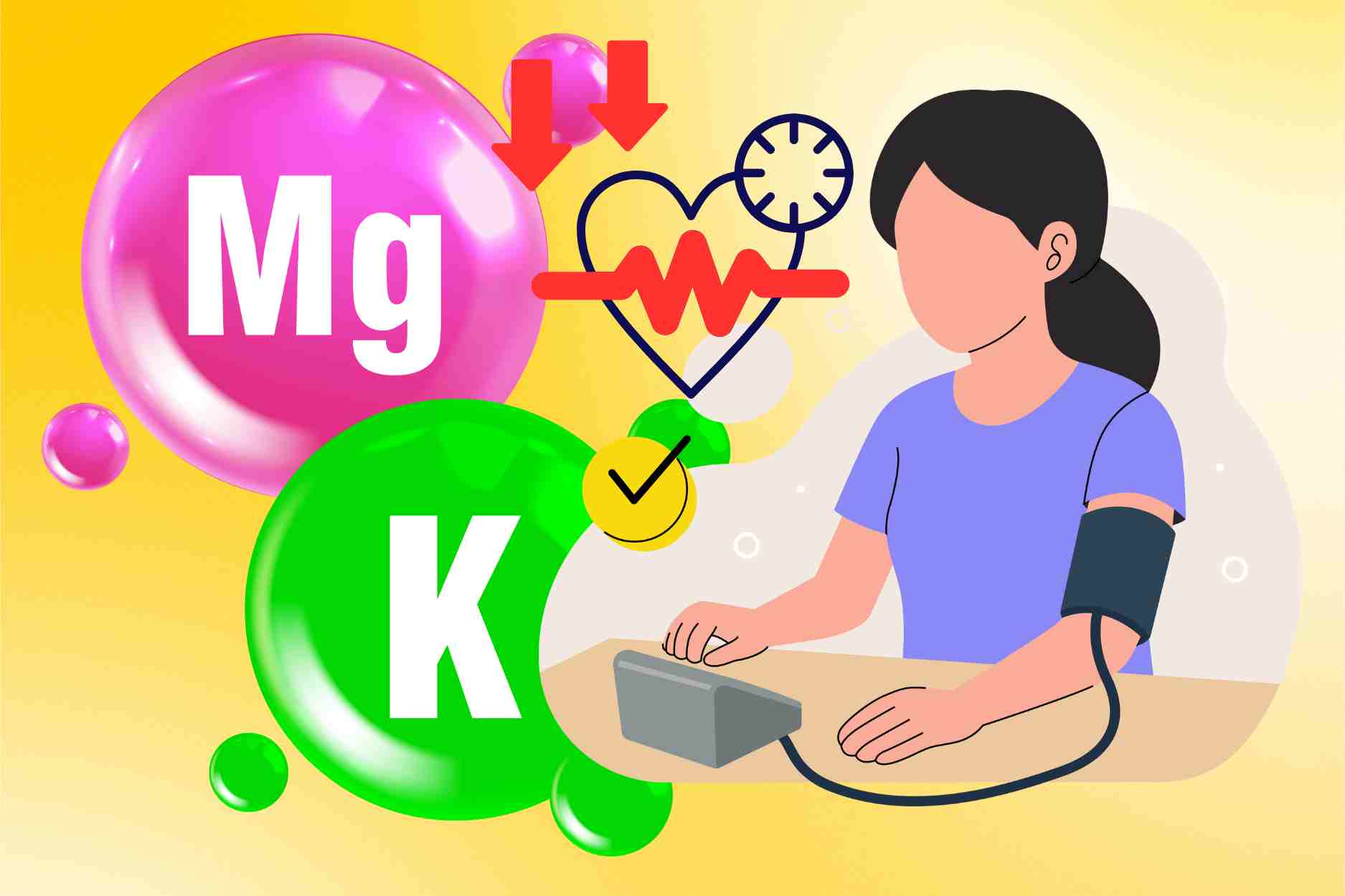 Subjects should absolutely not use magnesium and potassium to lower high blood pressure