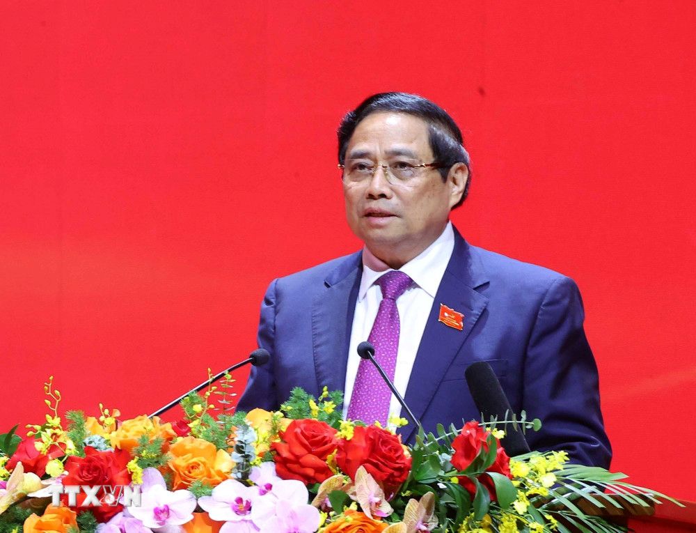 Politburo member and Prime Minister Pham Minh Chinh. Photo: VNA