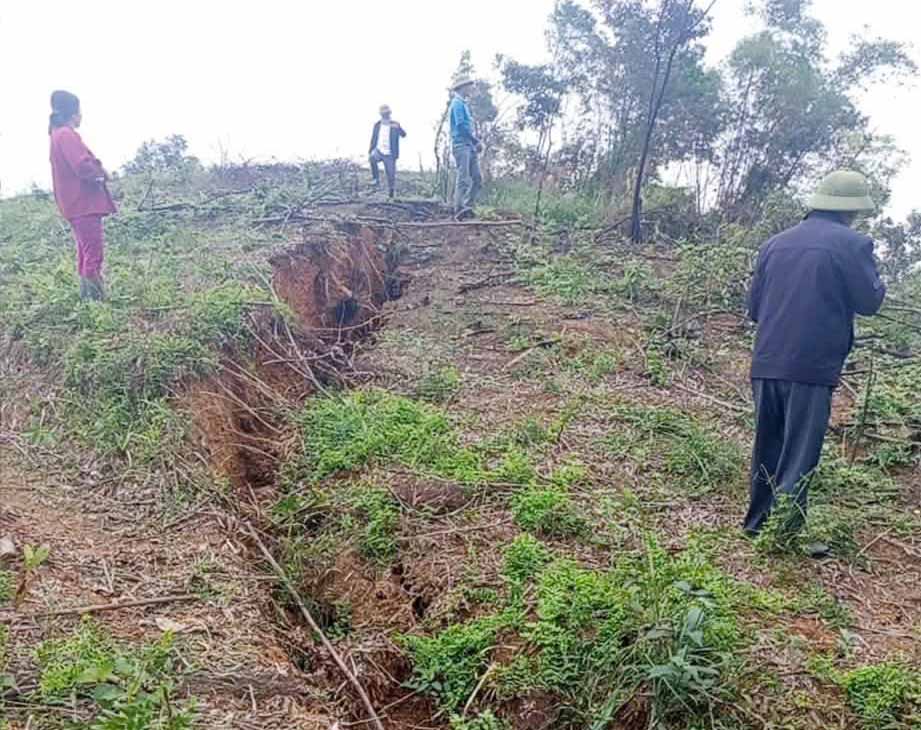 Vet nut kha lon. Anh: Duc Tuan.