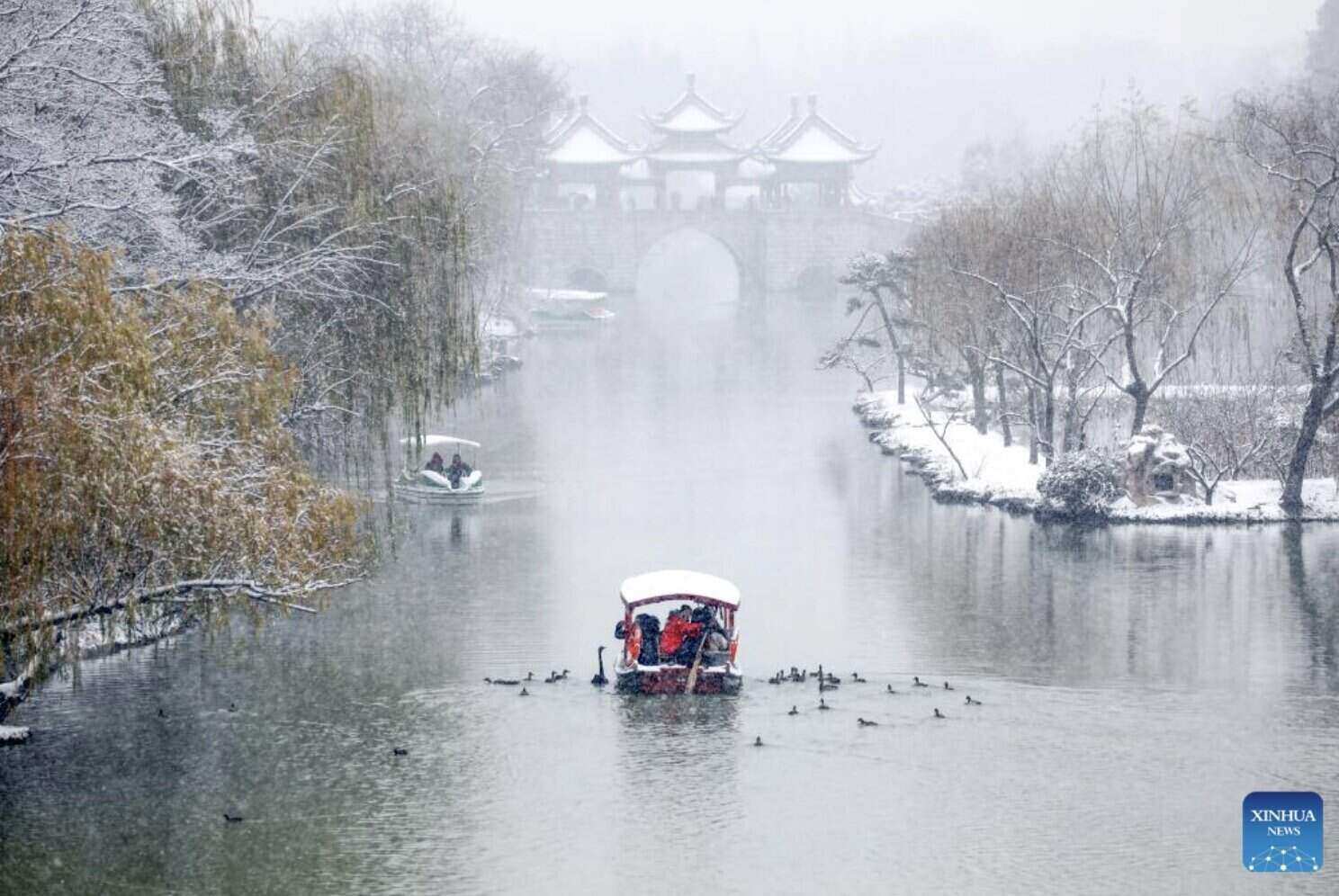 This winter is forecast to be affected by La Nina. Photo: Xinhua