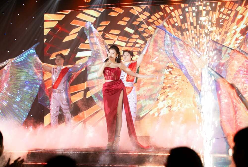 Thai Thanh ben duyen ca hat tu khi hoc nam thu 2 cua Truong Dai hoc Kinh te - Dai hoc Da Nang va lot Top 5 trong mot cuoc thi ca hat cap truong. Anh: Nhan vat cung cap