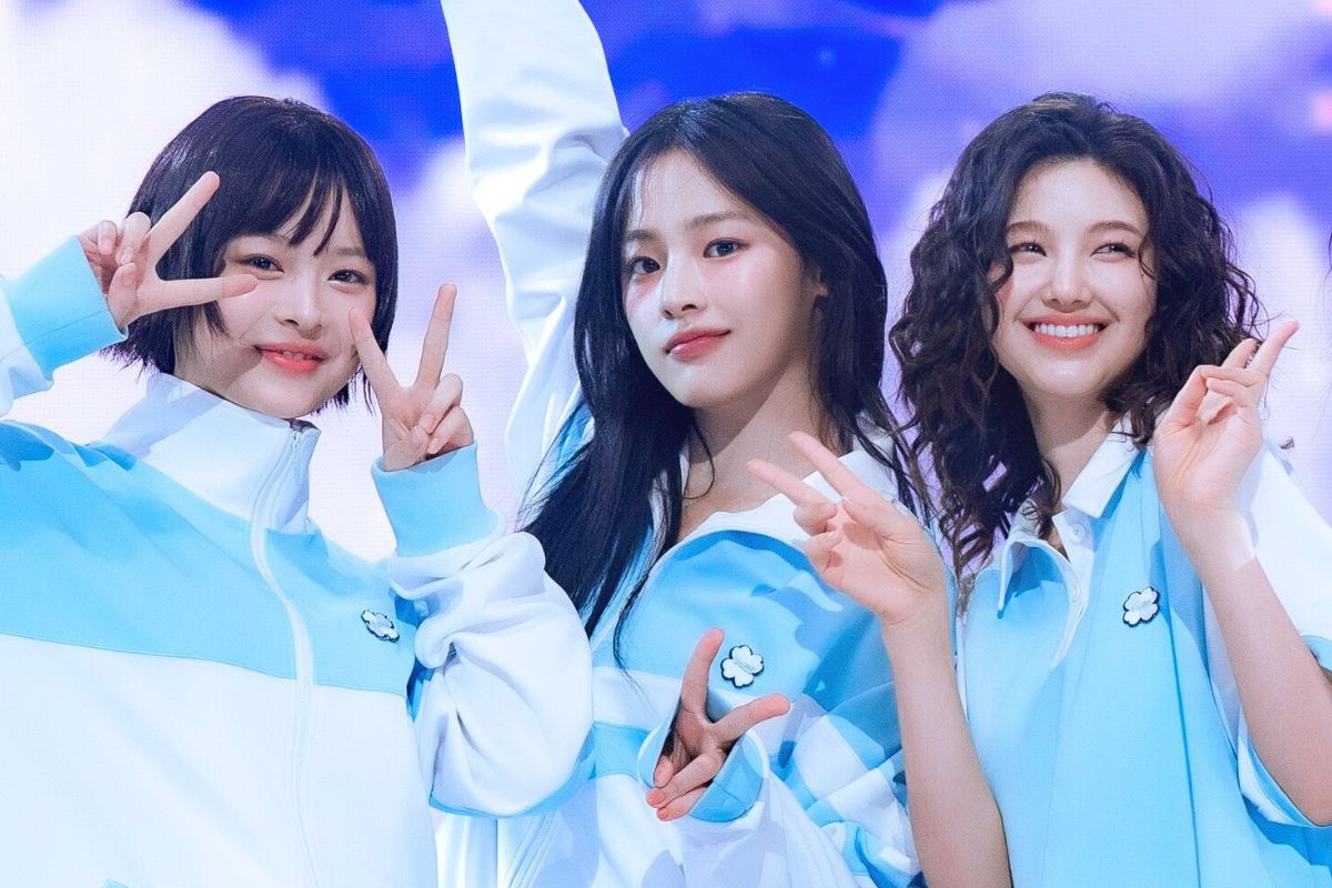 NewJeansのハニ、ミンジ、ダニエル。写真：ビデオからのカット