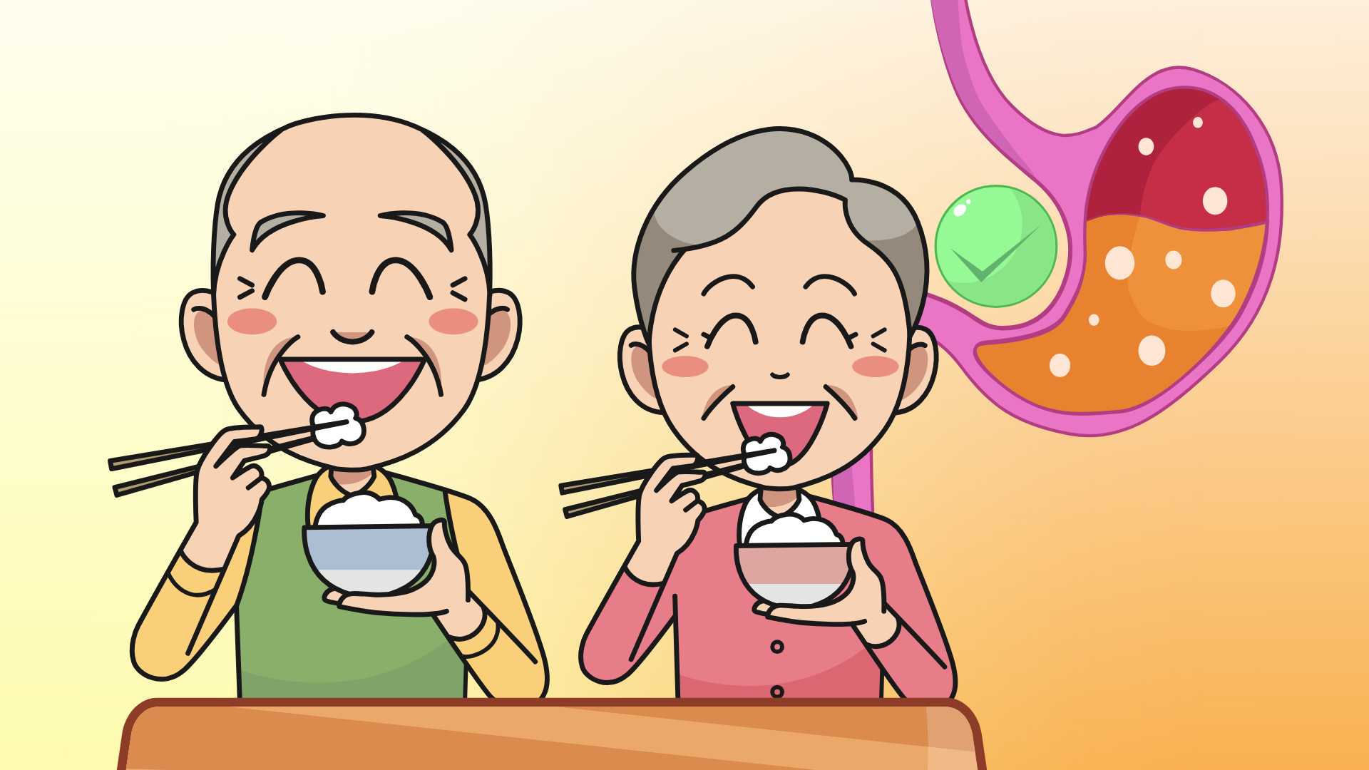 Secret to cooking dishes to help the elderly eat well and digest well