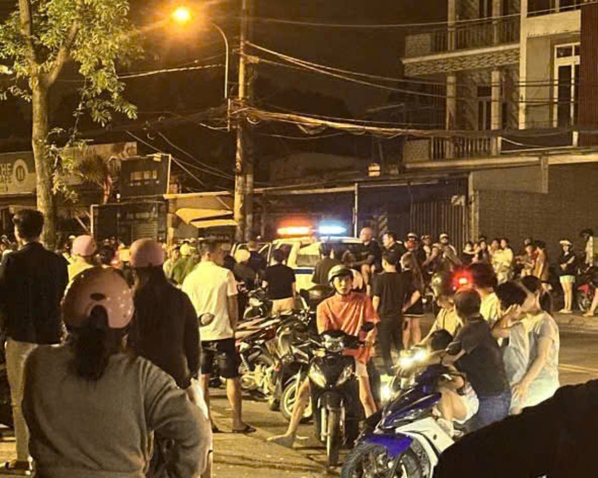 Hien truong vu au da tren duong Man Thien (TPHCM). Anh: Dong Hoang