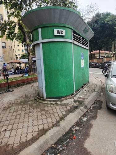 Mot NVSCC tai khu do thi Nam Trung Yen, Ha Noi. Anh: Minh Hanh