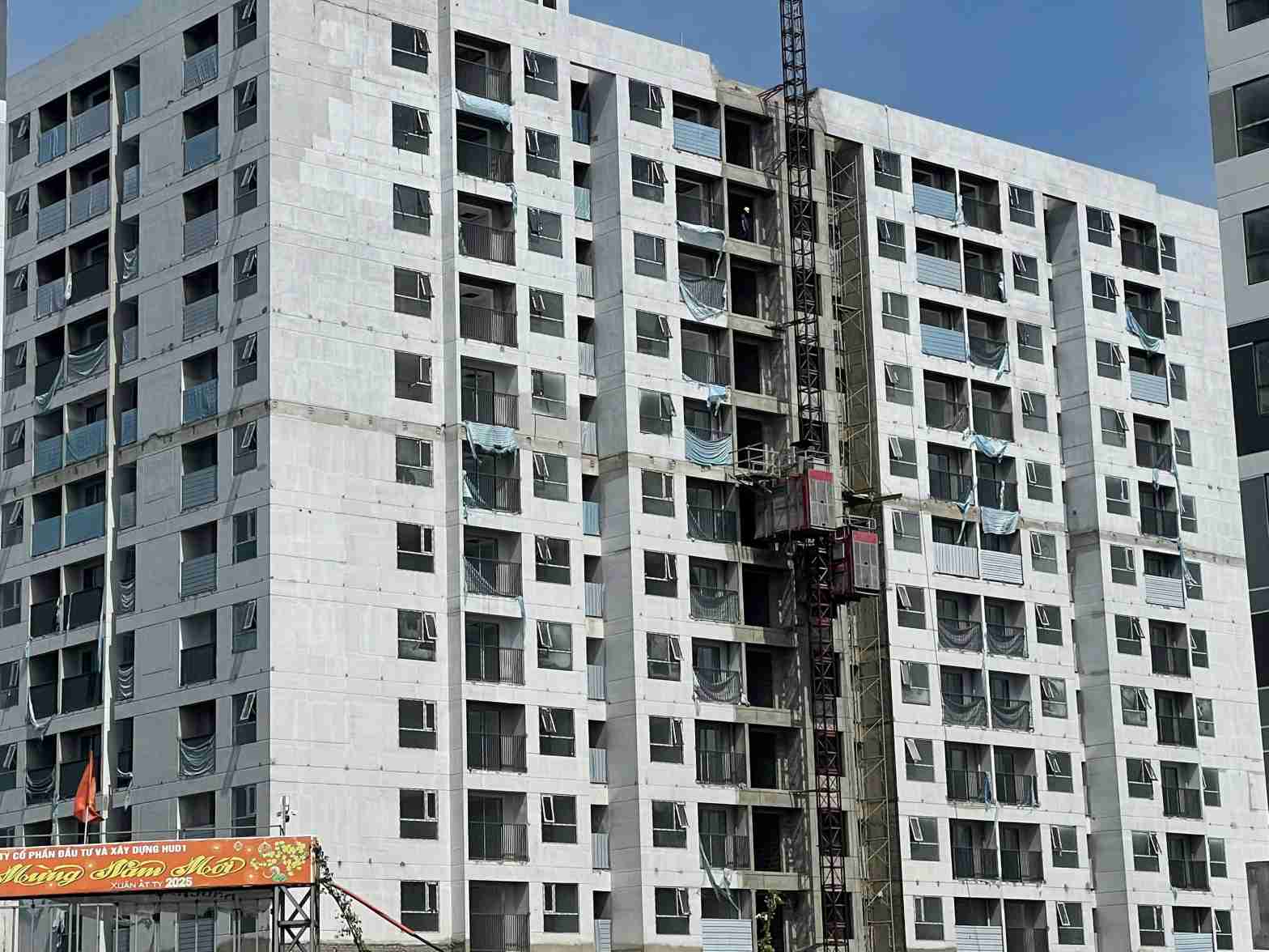 Social housing project area in Chanh Hiep ward, Ho Chi Minh City. Photo: Dinh Trong