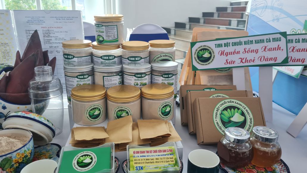 Nhung san pham tu cay chuoi. Anh: Nhat Ho