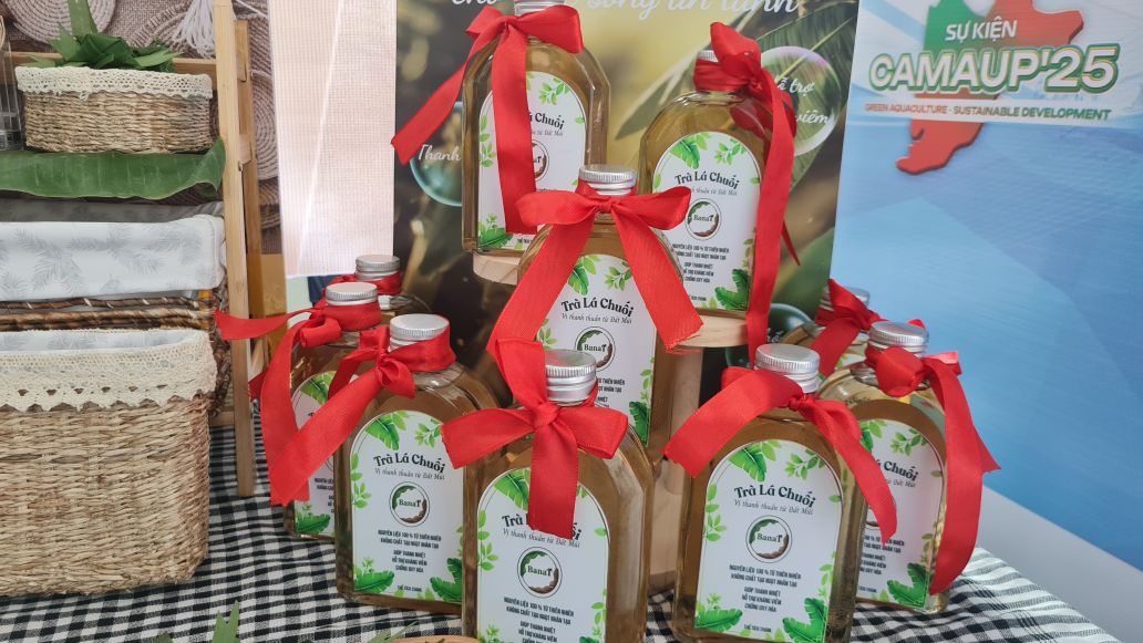 Sam pham khoi nghiep tu la chuoi. Anh: Nhat Ho