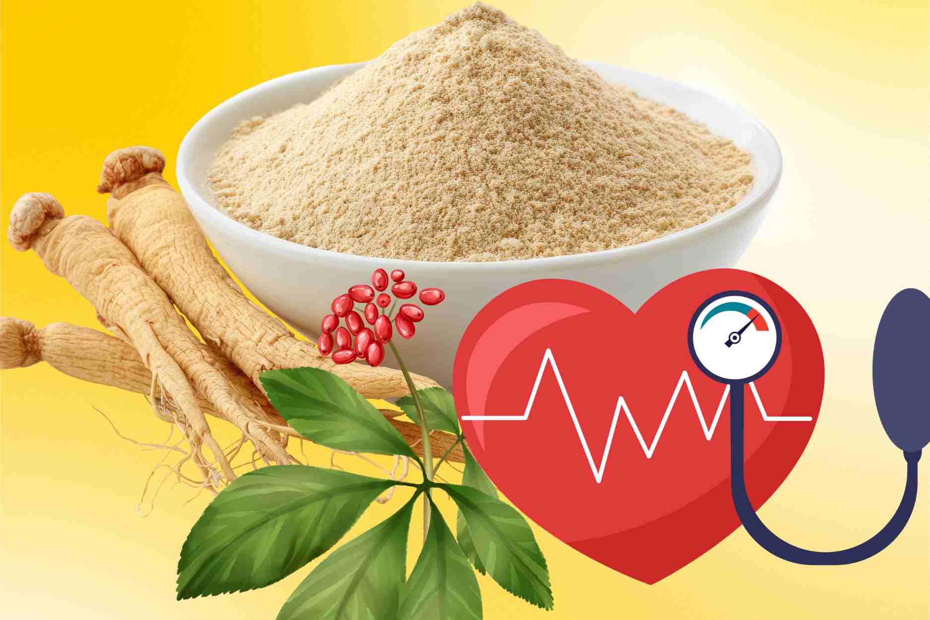 Important notes when using ginseng for people with high blood pressure